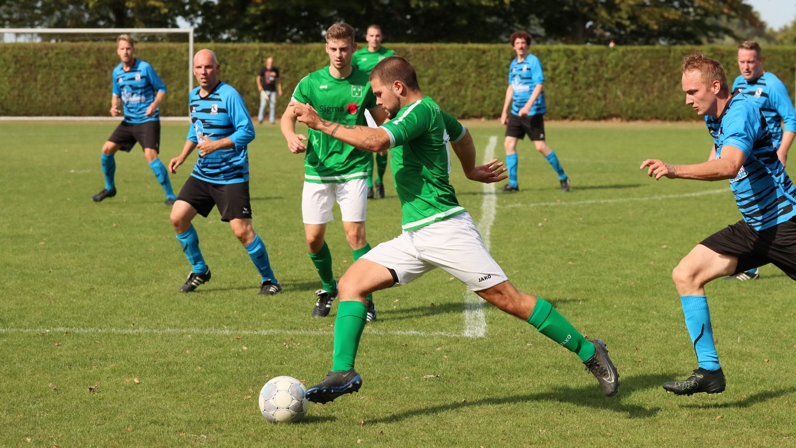 Foto's Zaamslag 2 - HKW'21 2 (beker) dd 6-9-2025