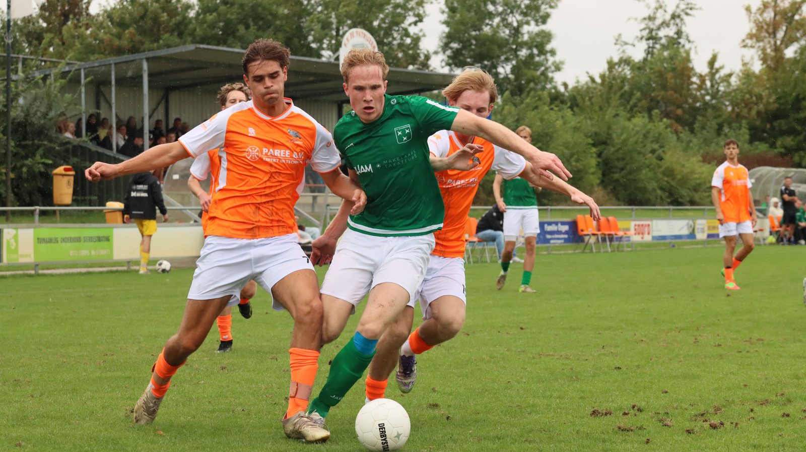 Groen-witten in eerste bekerduel verrassend te sterk voor De Patrijzen