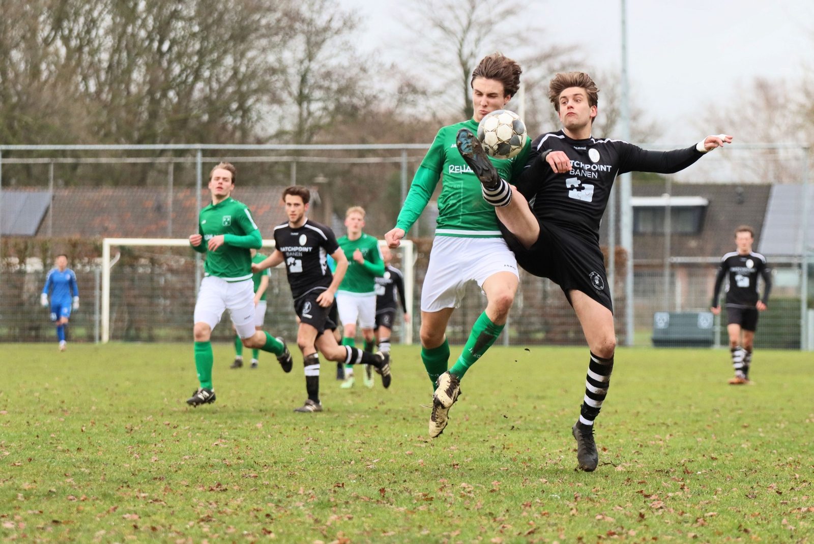 Groen-witten in eigen huis onderuit tegen IJzendijke
