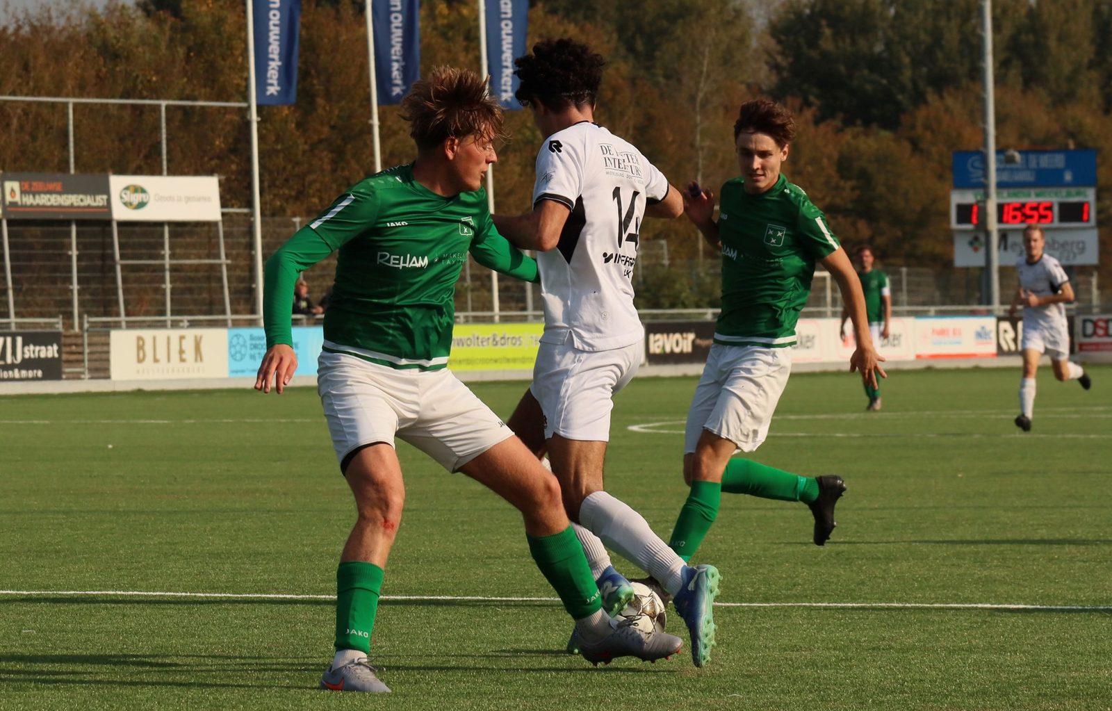 Groen-witten in tweede competitieduel ook te sterk voor MZVC