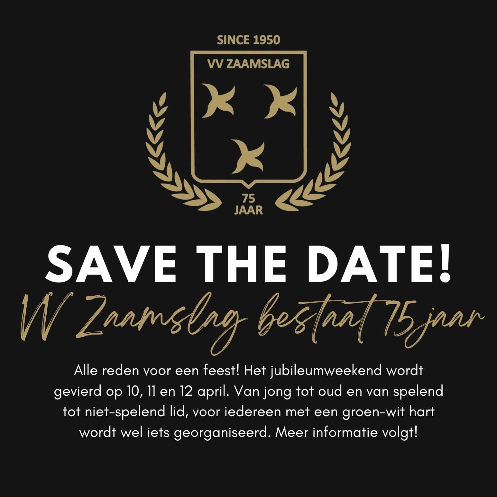 Jubileumweekend |  Save the Date