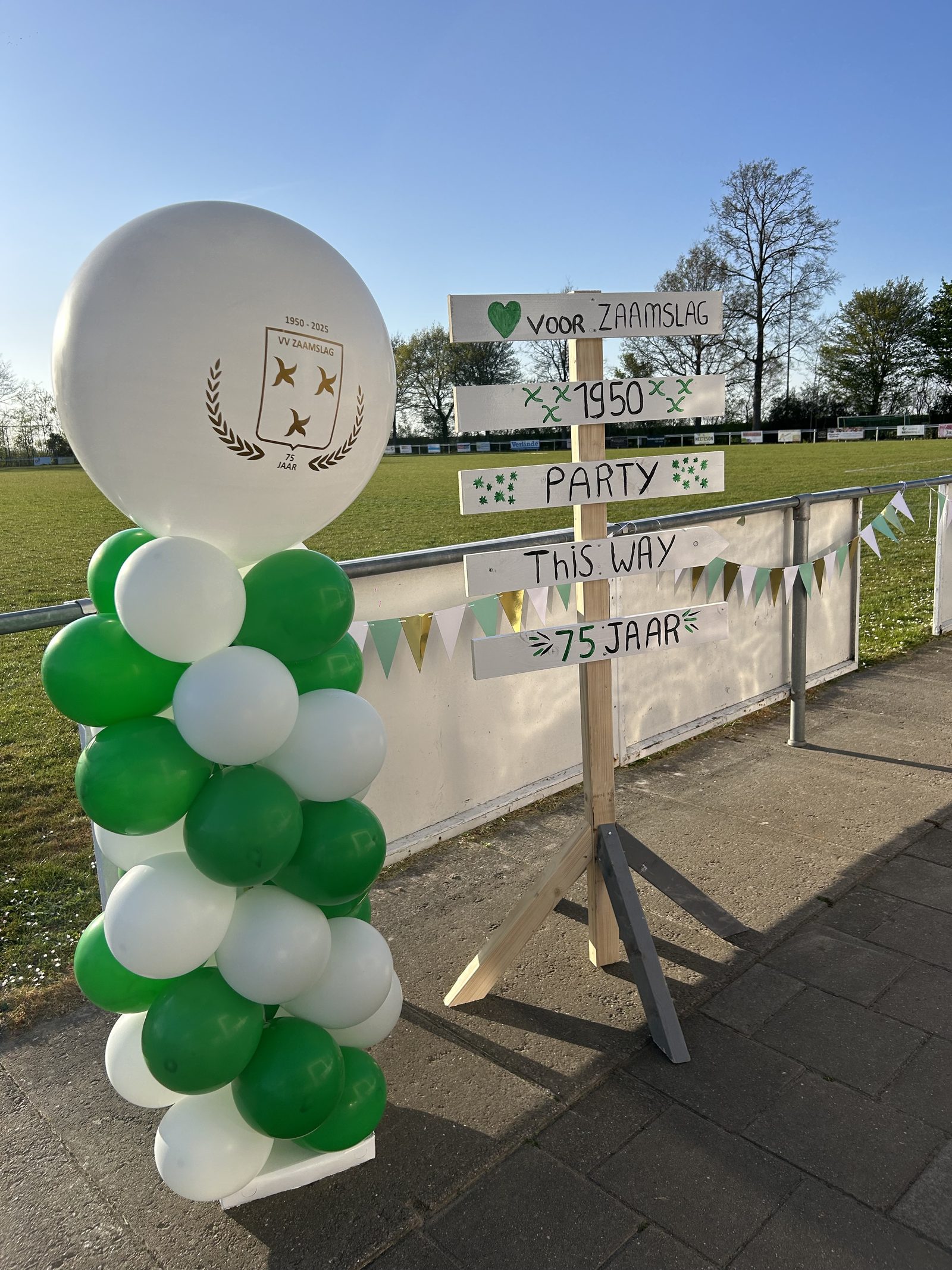 Jubileumweekend VV Zaamslag 75 jaar