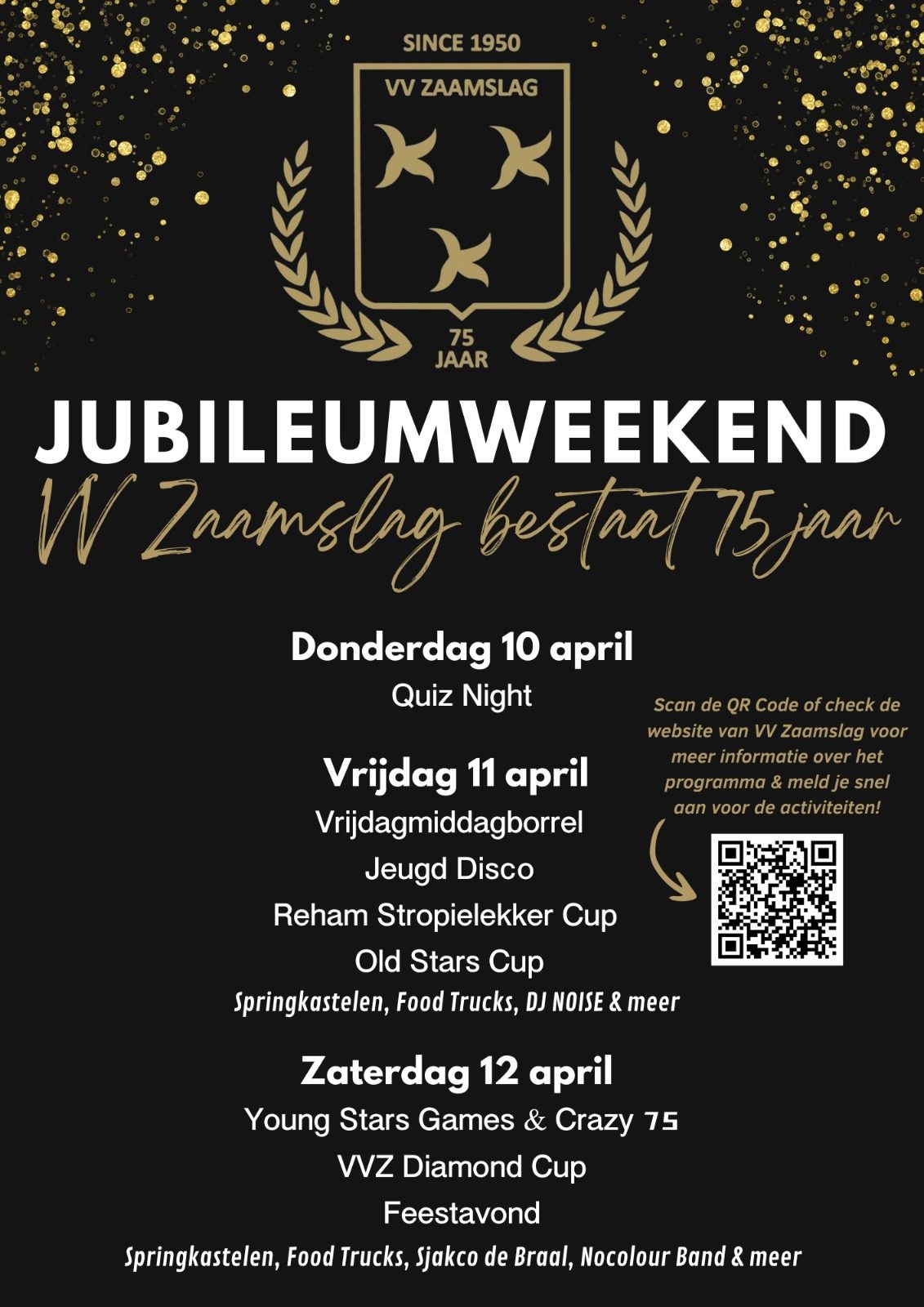 Programma Jubileumweekend