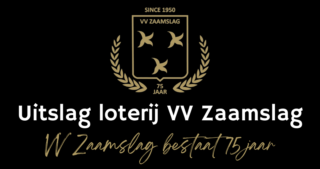 Uitslag Loterij VV Zaamslag