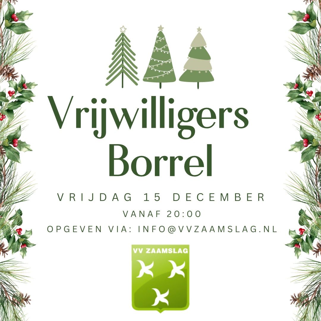Vrijwilligersavond