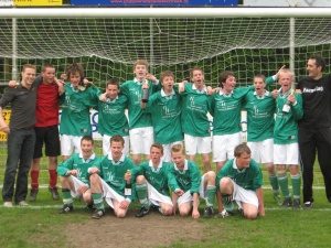Zaamslag C1 werd 25 april kampioen. 