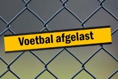 Algehele afgelasting amateurvoetbal