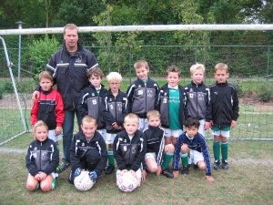 Teamfoto van wedstrijd tegen Tern.boys