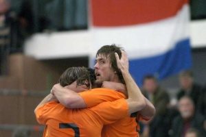 C2 naar futsalinterland Nederland tegen Belgie