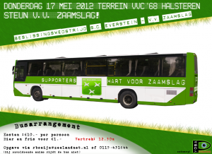 Supportersbus beslissingswedstrijd