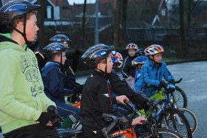 Impressie jeugclinic MTB