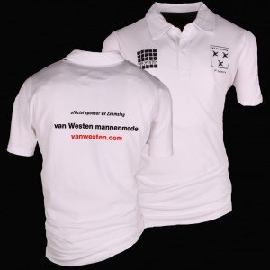 Van Westen mannenmode kledingsponsor 1e elftal VV Zaamslag