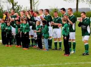 Groen-witten afgedroogd door Arnemuiden