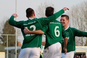Groen-witten doorbreken negatieve reeks