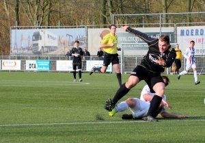 Groen-witten in doelpuntrijke wedstrijd onderuit tegen Klundert