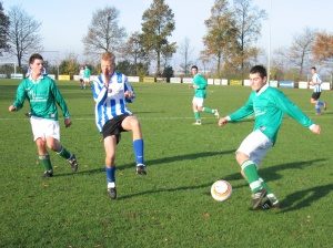 Winst voor B1!