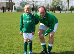 Jeroen Verpoorte met Joris Rademakers