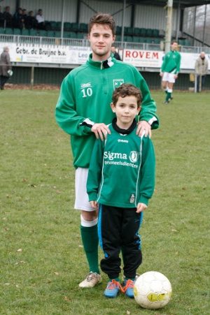 Kian Hamelink met Mark Verweij