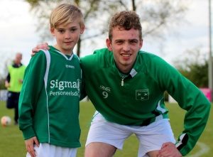 Stefan de Braal met Koen Post