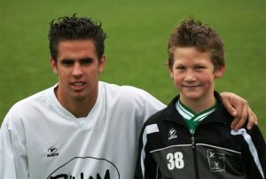 Nathan van Vuuren met Arjan Hamelink