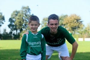Mats Rademakers met Koen Post