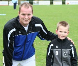 Yannick van der Hooft met Joris Rademakers