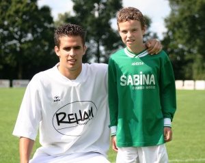 Dirk van Bendegem met Arjan Hamelink
