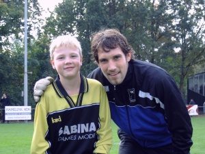 Dominique Pijpelink met Bart Corstanje