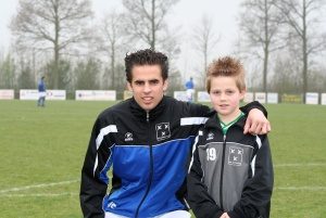 Martijn Meijering met Arjan Hamelink