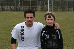 Arjan Hamelink met Jeroen Sturm