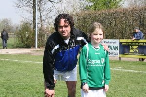 Jordy Bakker met Glenn Zegers 