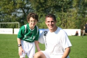 Sam Cornelissen met Peter Dieleman