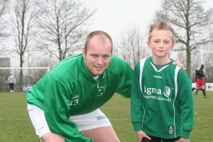 Sam Elzinga met Joris Rademakers