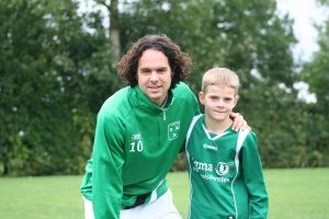 Tim de Blaeij met Jordy Bakker