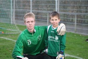 Mitchel Braafhart met Damian Geelhoed