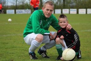 Mels de Vos met Luke Doorman