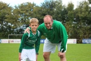 Lars van Vuren met Joris Rademakers