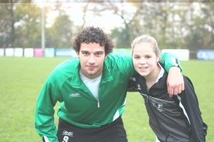 Gert Jan Vael met Selma Vael