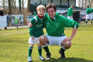 Berre Van de Veire met Pepijn Rademakers
